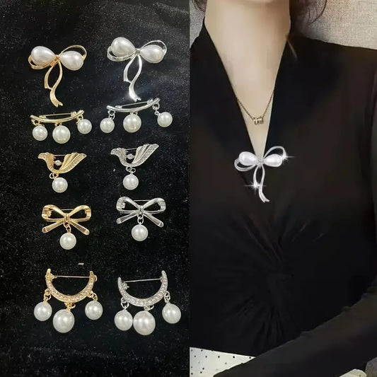 Elegant Alloy Brooch Pins