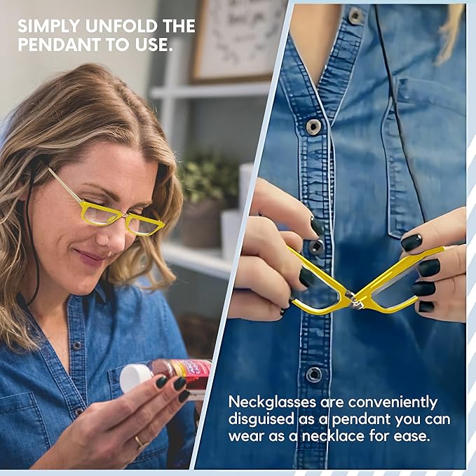 Reading Neckglasses Pendant