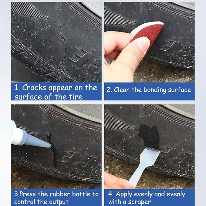 Car Tire Repair Strong Rubber Glue