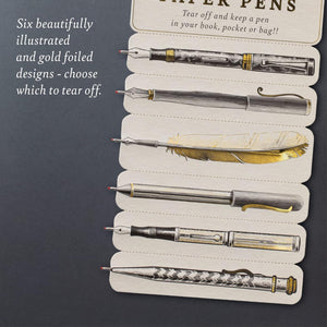 Fabulously Flat Paper Pens (Pack of 6)