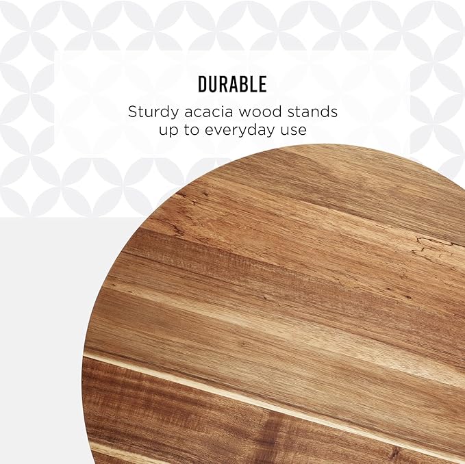 Wooden Turntable Serving Tray
