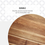 Wooden Turntable Serving Tray