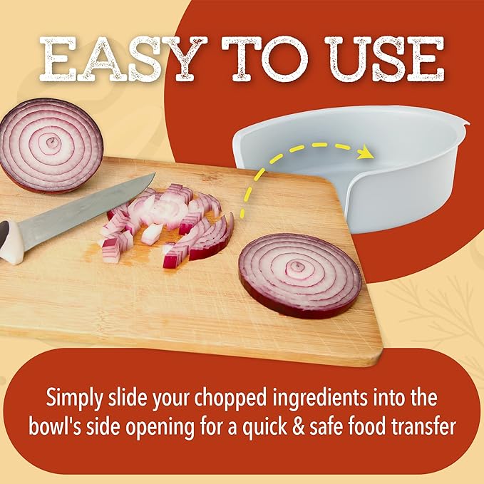 Food Prep Bowls for Under Chopping Board