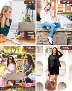 Multi-functional Quilted Shoulder Bag