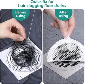 10 Pack Shower Drain Hair Catcher