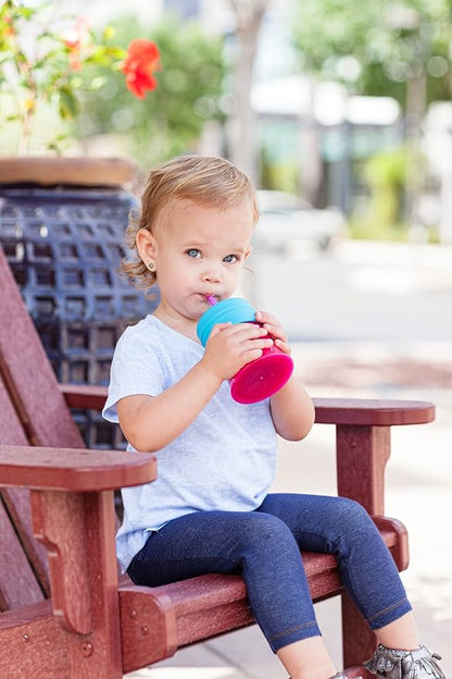 Reusable Silicone Sippy Straw Cup Lids