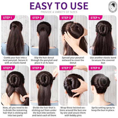 Donut Bun Maker for Hair