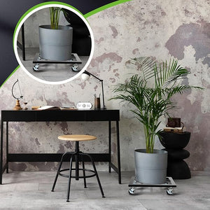 Caddy with Heavy Duty Wheel Plant Stand