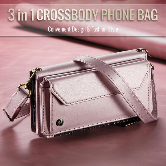 Elegance Crossbody Wallet with Strap