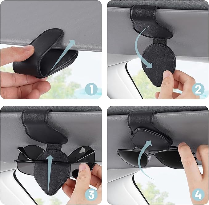 Car Visor Sunglass Holder