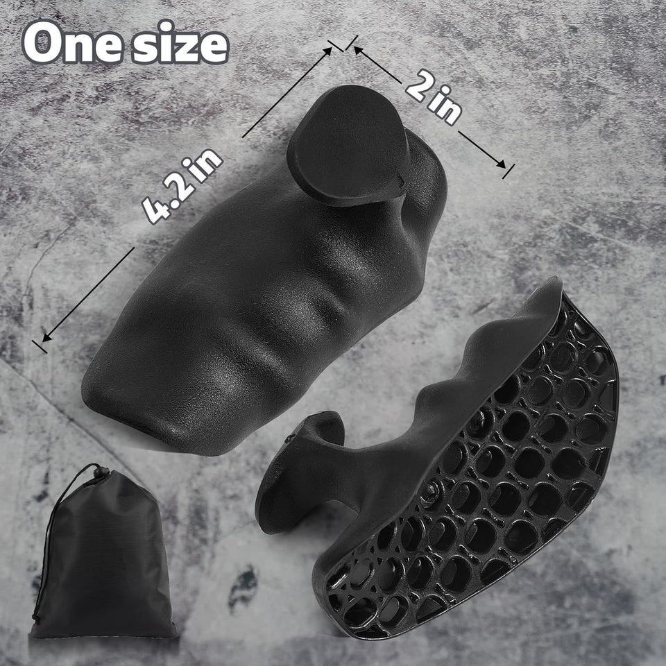 Ergonomic Gym Grips & Finger Trainer for Strength & Protection