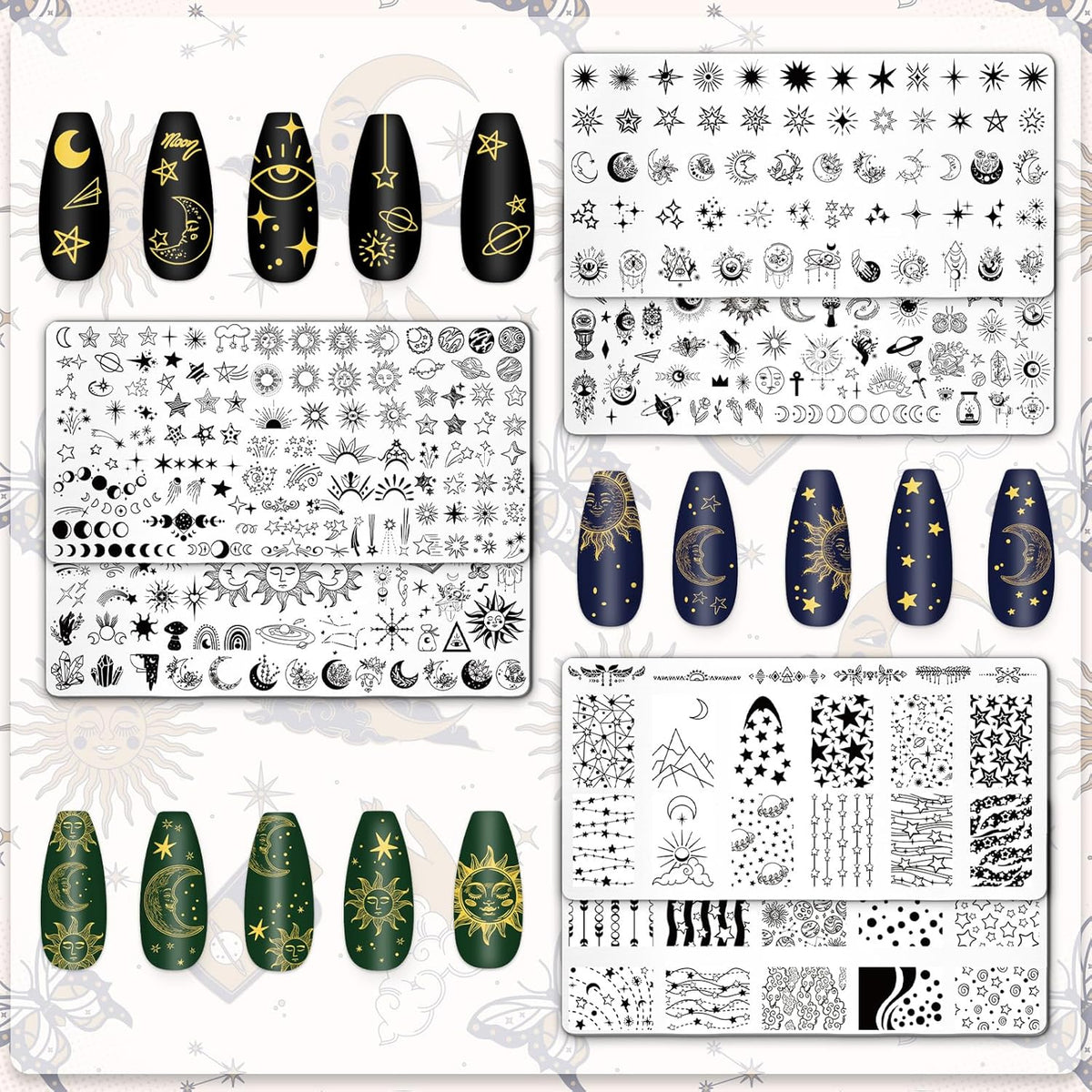 Reuseable Magic Nail Art Stamper