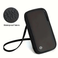 Waterproof Travel Passport Wallet With Adjustable Strap