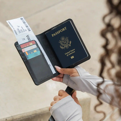 Vegan-Leather Passport Cover
