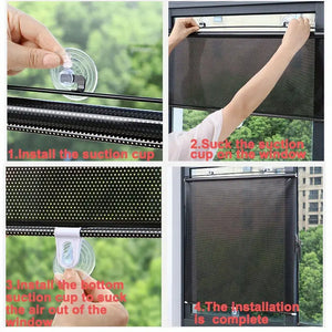 Automatic Retractable Roller Blinds sun sheild For Window