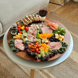 Wooden Turntable Serving Tray