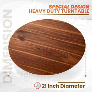 Wooden Turntable Serving Tray