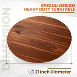 Wooden Turntable Serving Tray
