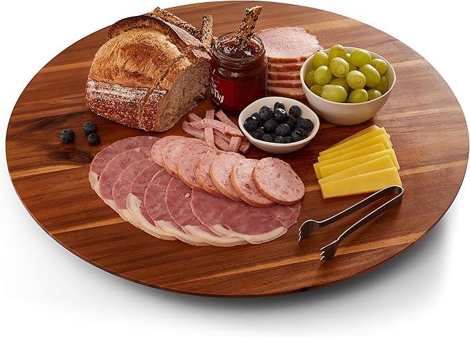 Wooden Turntable Serving Tray
