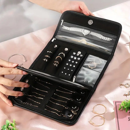 Luxury Foldable Jewelry Storage Pouch