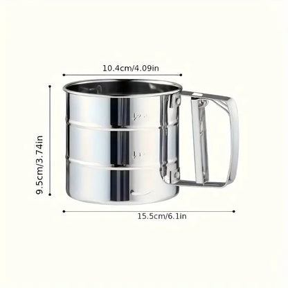 Stainless Steel Handheld Flour Sifter