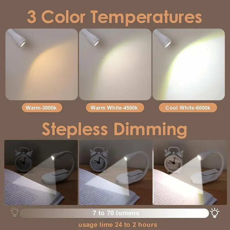 LED Clip-On Book Light