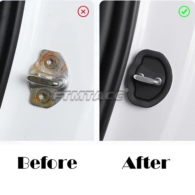 car door lock latches cover