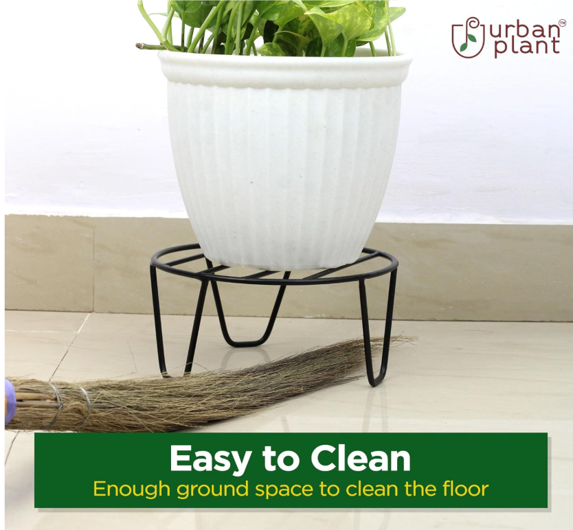 Craft Castle Elegant Iron Flower Pot Stand
