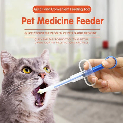 Pet Pill Dispenser And Liquid Medicine Feeder