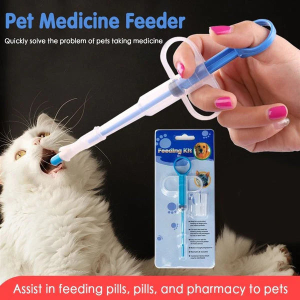 Pet Pill Dispenser And Liquid Medicine Feeder