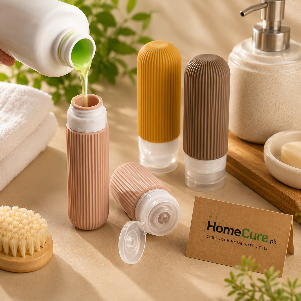 90ml Silicone Travel Bottle Set