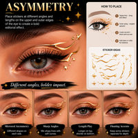 Reusable Graphic Eyeliner Sticker
