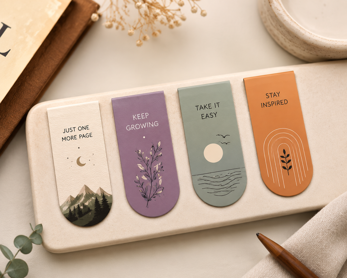 Magnetic Bookmark Set 📚✨
