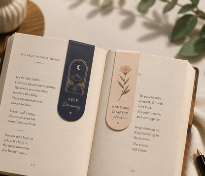 Magnetic Bookmark Set 📚✨