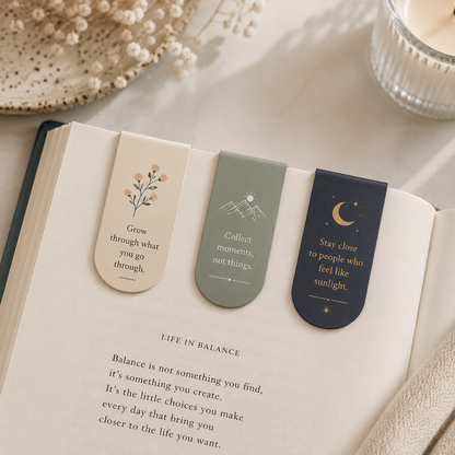 Magnetic Bookmark Set 📚✨