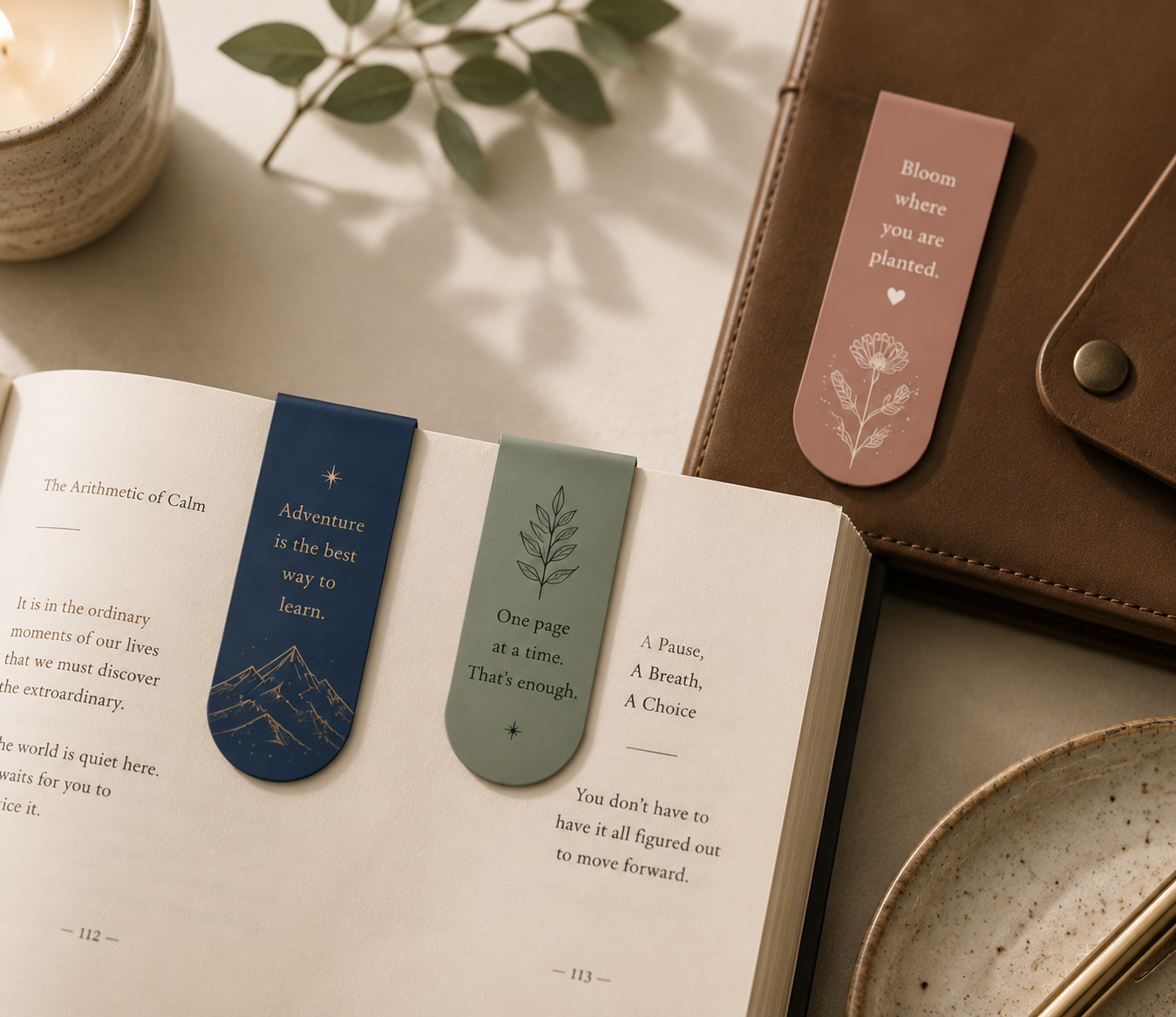 Magnetic Bookmark Set 📚✨