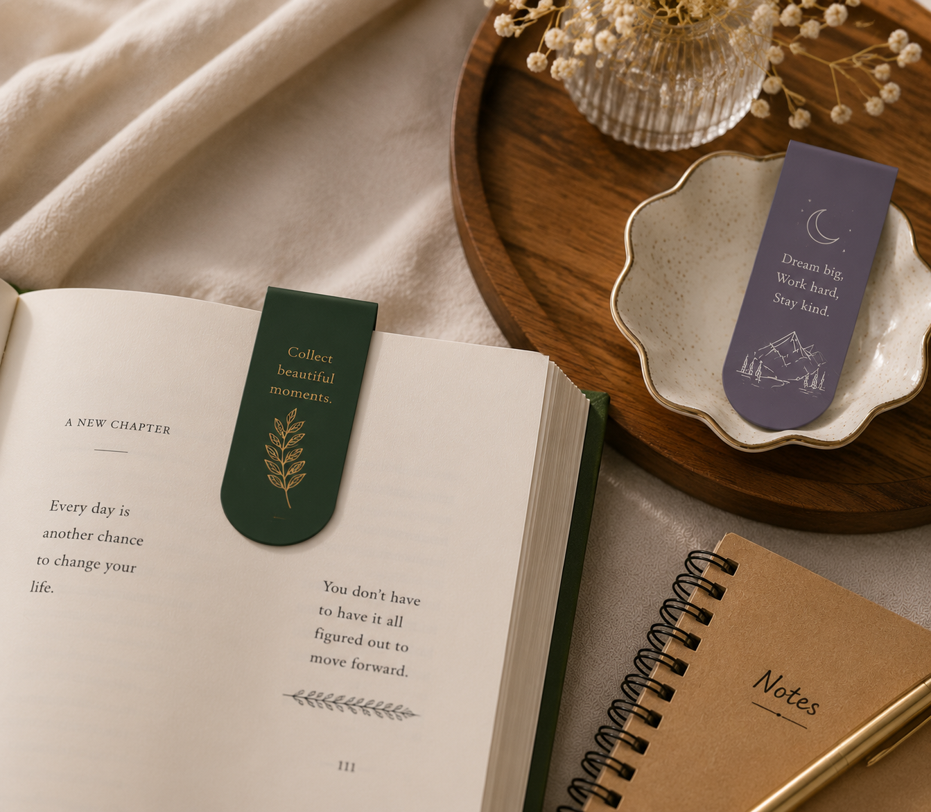 Magnetic Bookmark Set 📚✨