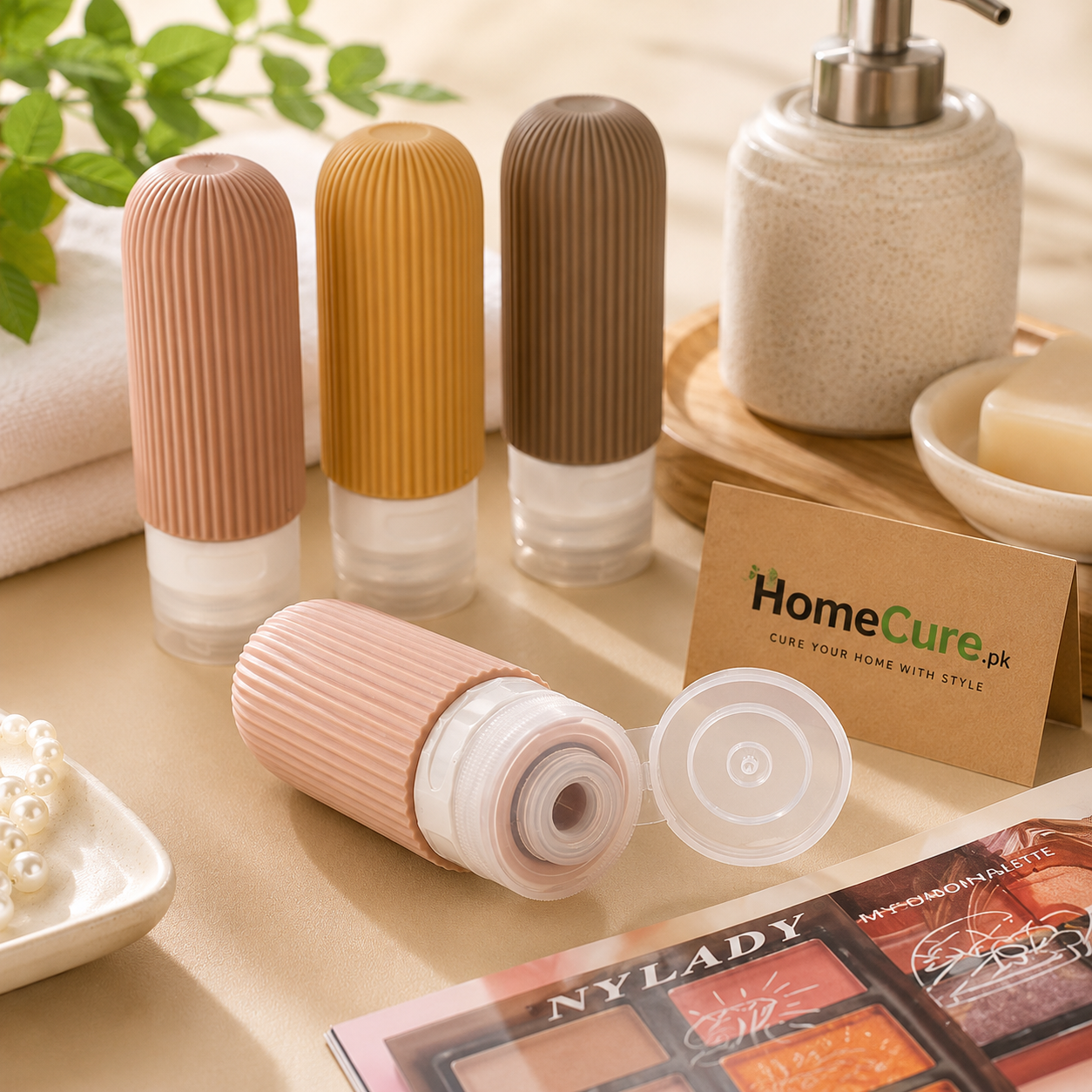 90ml Silicone Travel Bottle Set