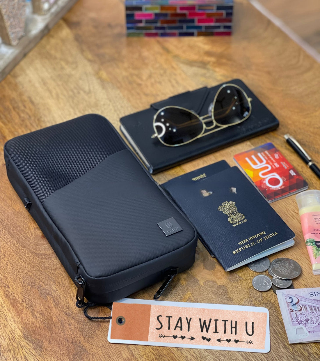Travel Mate Passport Pouch Bag