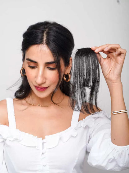 Wispy Clip-In Bangs