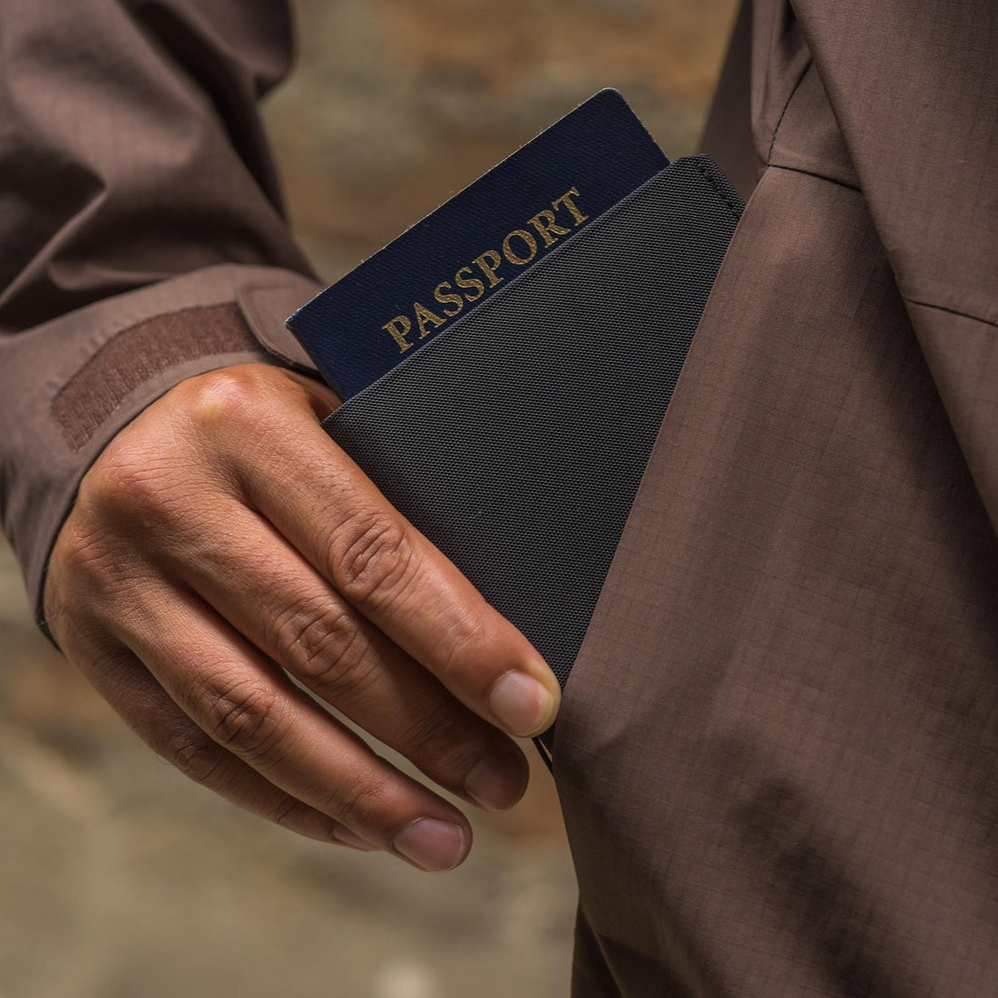 Carry Passport Wallet for Travel