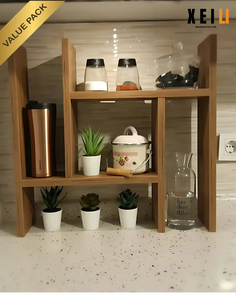 Multipurpose Decorative Shelf Organizer