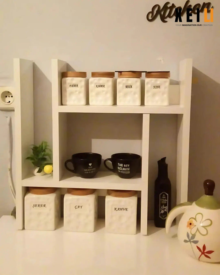 Multipurpose Decorative Shelf Organizer