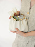 Luxury Ring Handle Bag