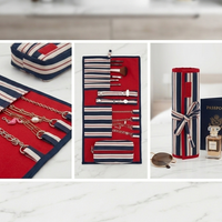 Travel Jewelry & Makeup Organizer Roll