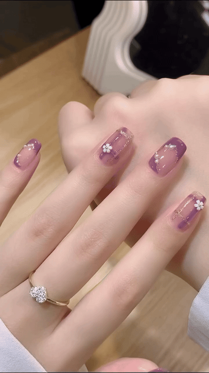 Reuseable Acrylic Rhinestones Art Nails
