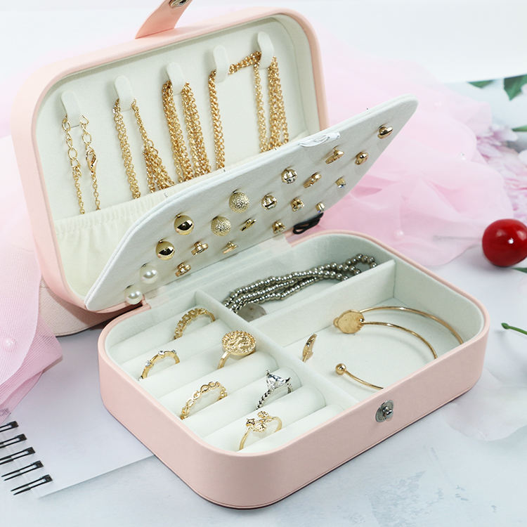 Double-Layer Jewelry Storage Box