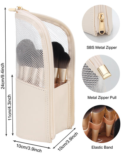 Stand-Up Makeup Brush Holder