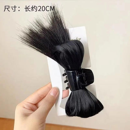 Messy Bun Hair Piece Claw Clip