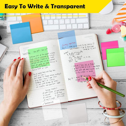 Transparent Sticky Note Pads